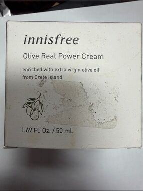 innisfree Olive Real Power Cream — White Moisturizer